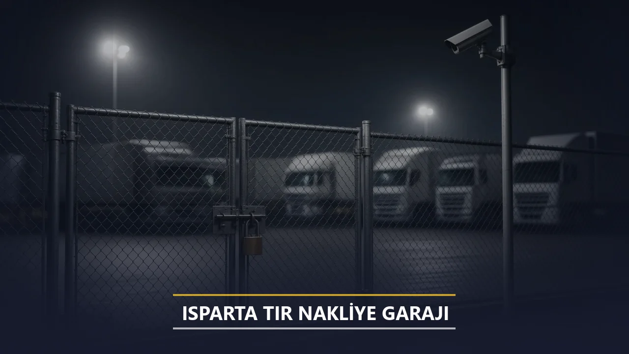Isparta Tır Nakliye Garajı